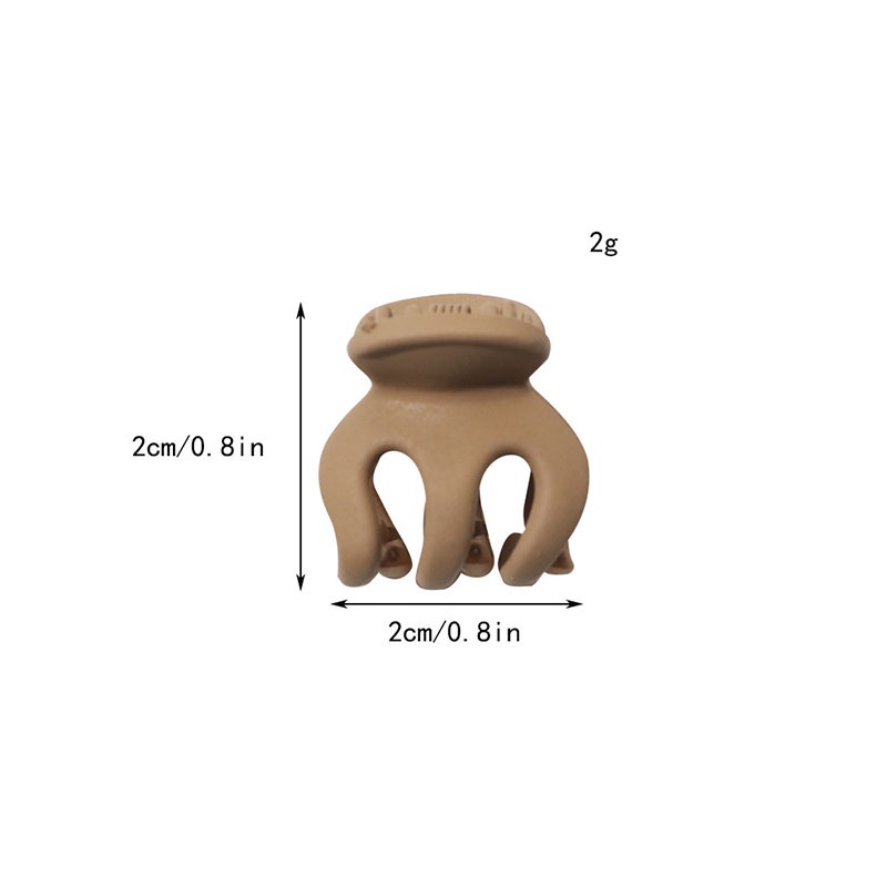 Kẹp tóc mini kiểu bí ngô dễ thương phong cách Hàn Quốc