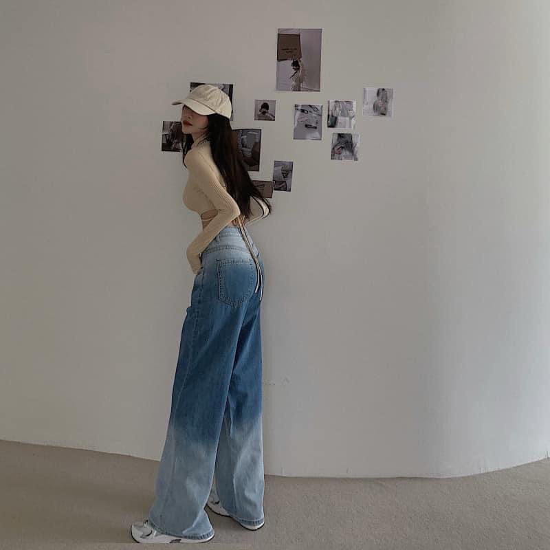 [DAQUY20]Quần bò quốc dân hotren⚡️FREESHIP EXTRA⚡️quần JEANS loang cực chấtkéo sang xem ảnh thật