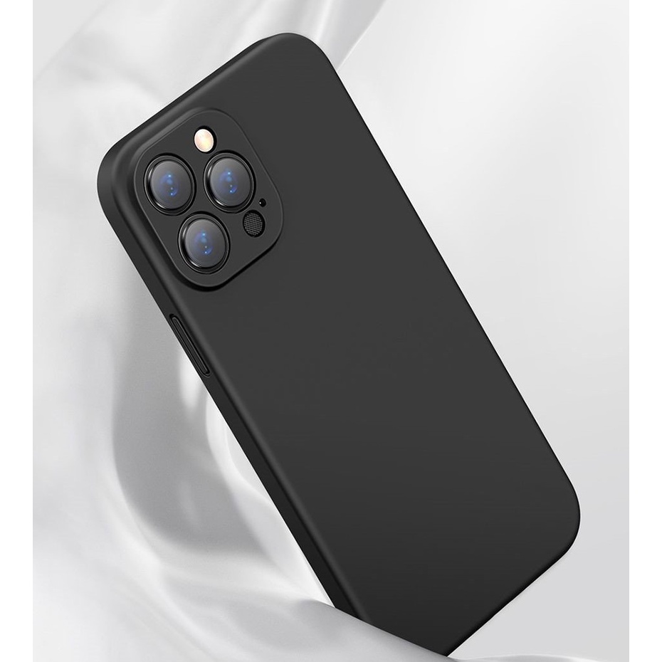 Ốp lưng chống bám bẩn cho iPhone 13 Series Baseus Liquid Silica Gel Protective Case