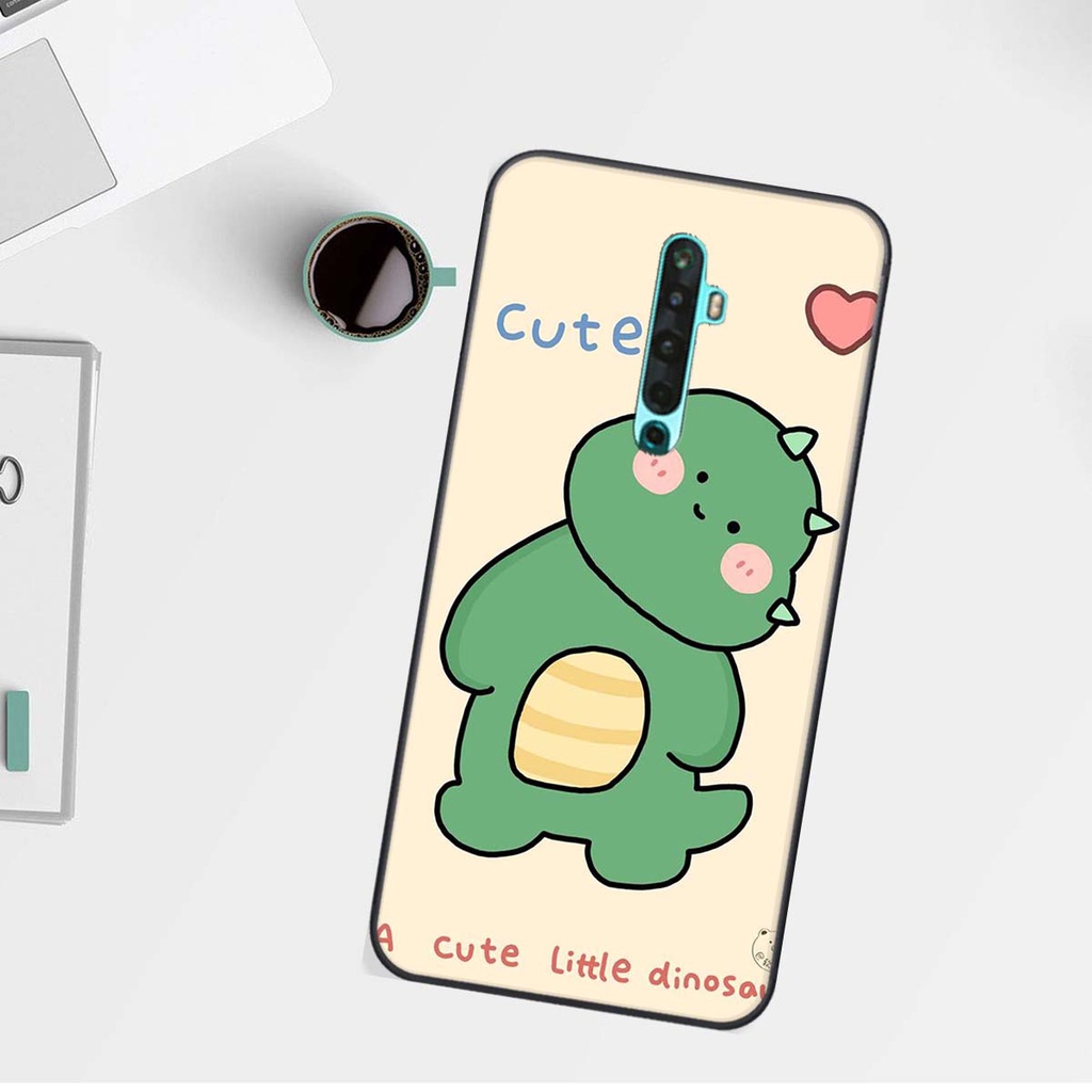 Ốp lưng Oppo RENO 2 / RENO 2F in hình khủng long , gấu nâu xinh xắn, siêu cute  mà còn vô cùng RẺ -ĐẸP