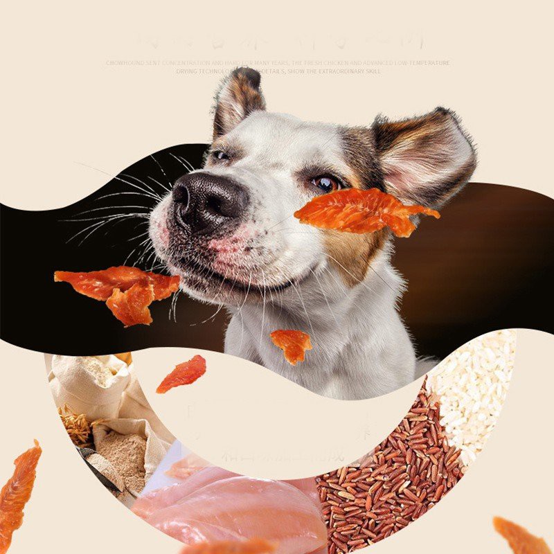  10 Loại thức ăn chó dạng hạt PET SNACKS cung cấp dinh dưỡng 110G