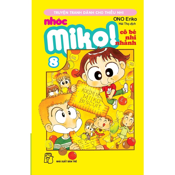 Sách NXB Trẻ - Nhóc Miko! Cô bé nhí nhảnh 08 (20000)