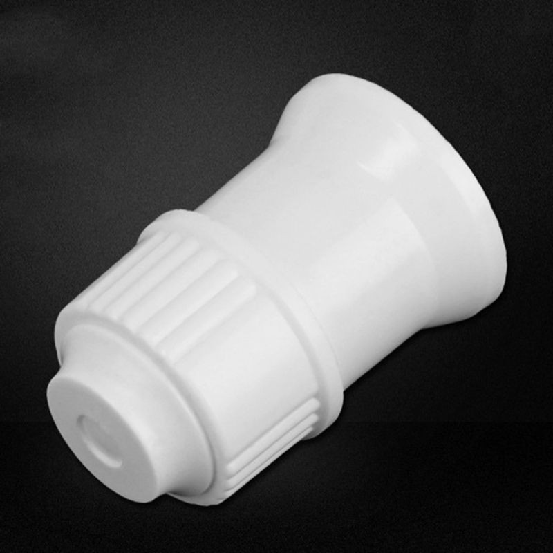 Utake E27 Plastic Hanging Lamp Thread Base Screw Light Bulb Ceramics Socket Holder Flame Retardant Durable Safe Non Electric leakage