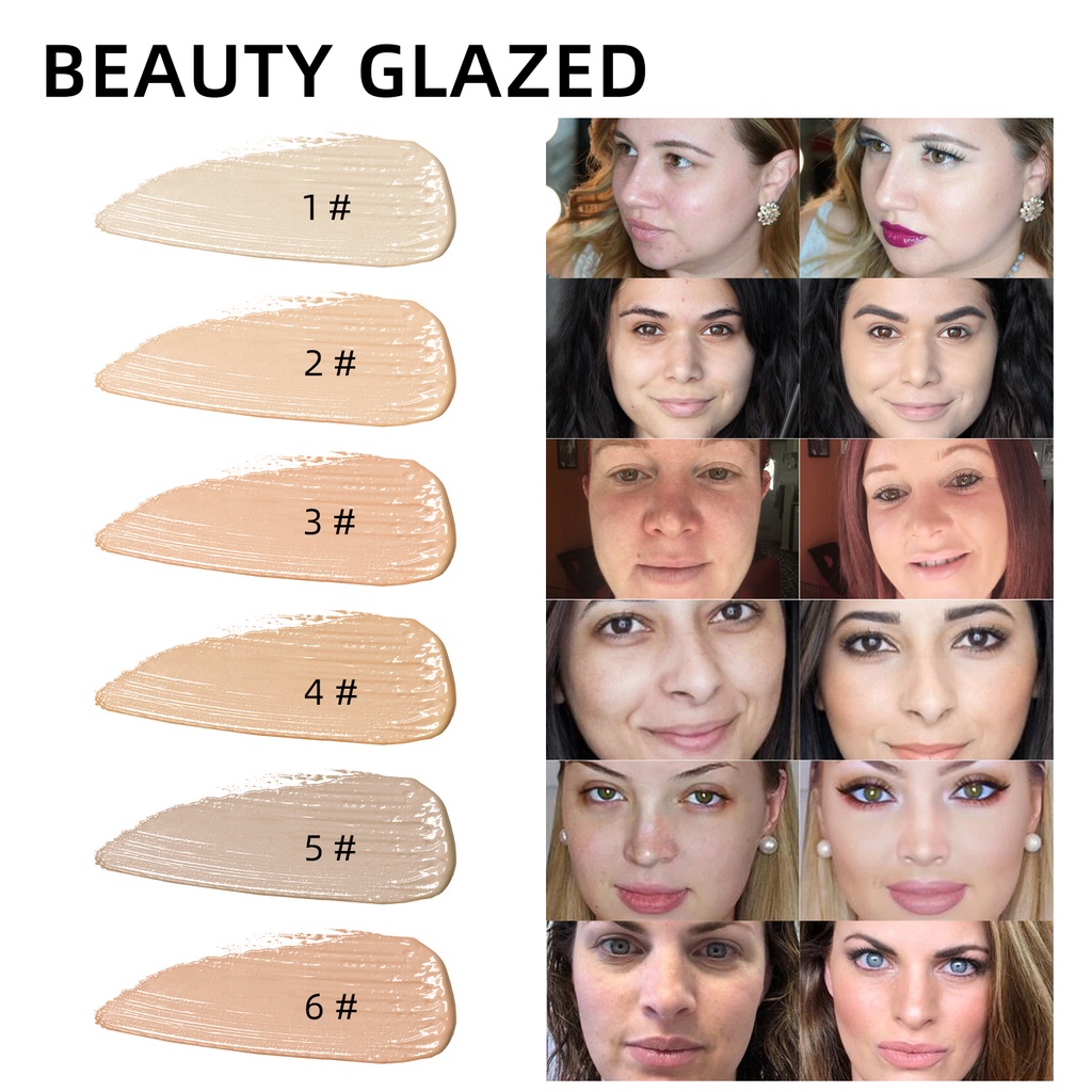 Kem Che Khuyết Điểm Beauty Glazed 6 Màu Thời Trang | BigBuy360 - bigbuy360.vn