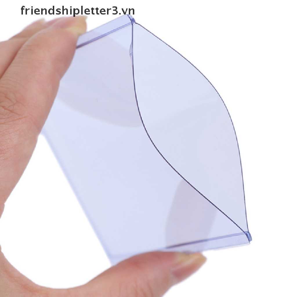 Set 25 Tấm Thẻ Nhựa PVC Trong Suốt Siêu Mỏng 35PT