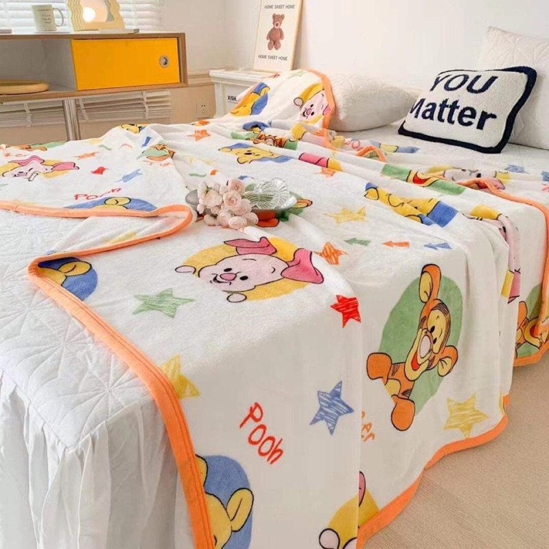 Chăn Lông Tuyết DISNEY Cao Cấp. Nhân Vật Hoạt Hình NỔi Tiếng