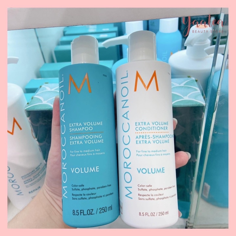 Combo dầu gội và dầu xả Moroccanoil phục hồi tóc