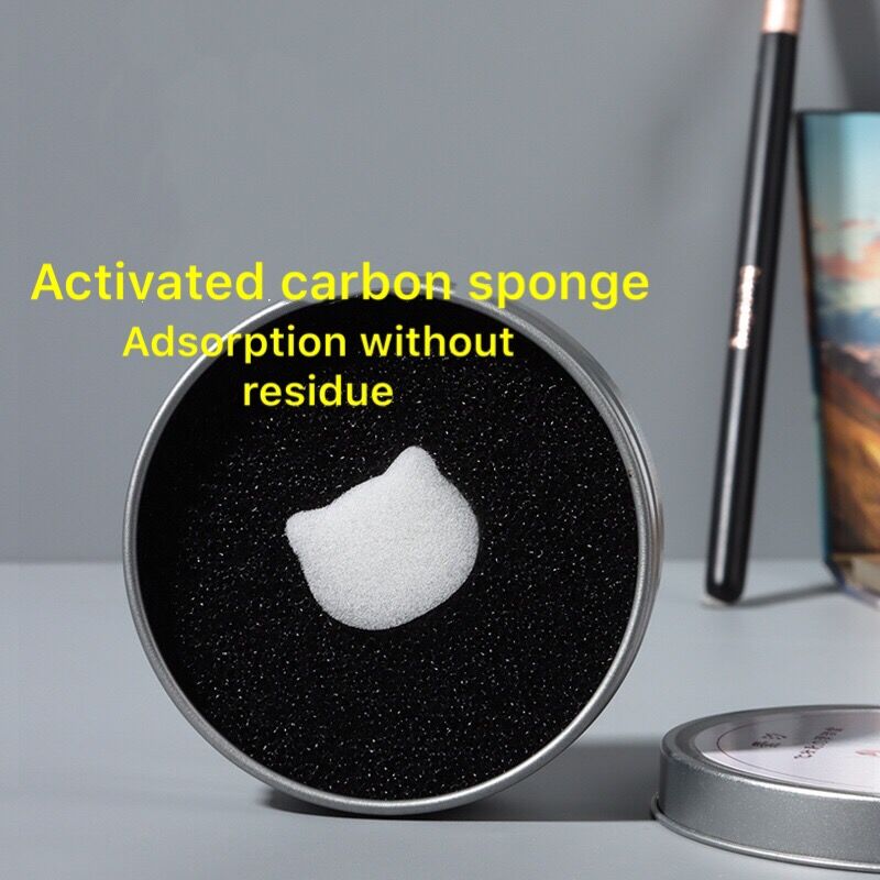 [Hàng mới về] Hộp vệ sinh cọ trang điểm nhanh chóng thiết kế vỏ nhôm dễ thương