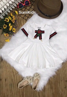 Đầm nơ gucci siêu yêu cho bé