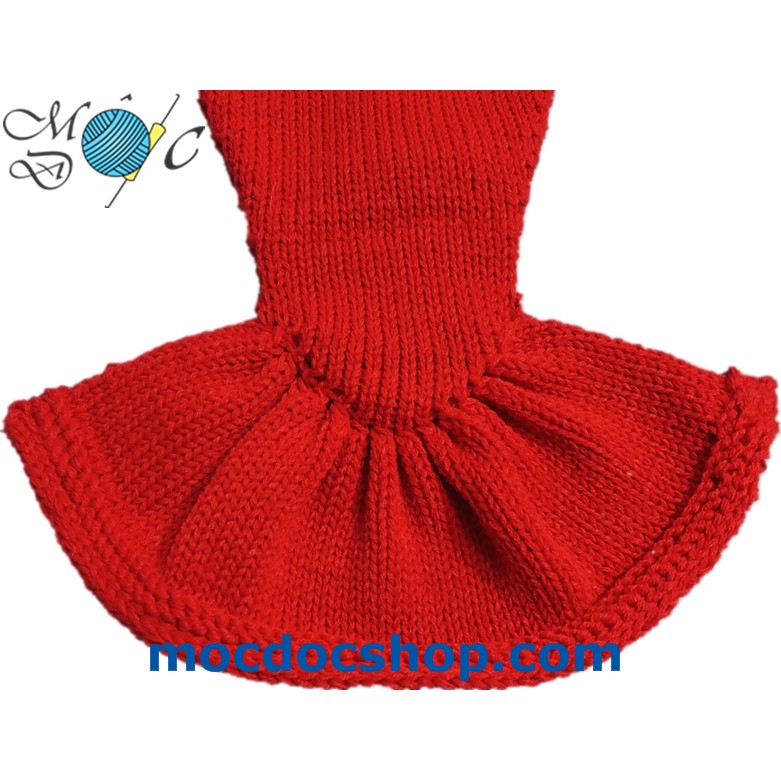 Đồ len handmade nàng tiên cá cho bé gái sơ sinh đến 1 tuổi đi biển chụp hình