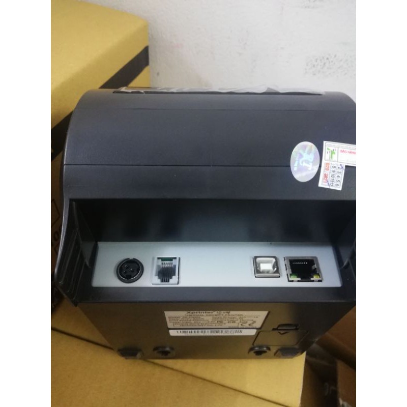 Máy in hóa đơn Sapo Xprinter XP-K200L [USB + LAN]