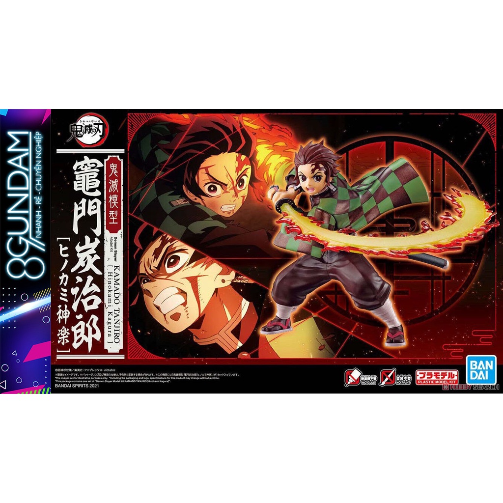 Mô Hình Lắp Ráp Figure-rise Standard Tanjiro Kamado  Demon Slayer Kimetsu No Yaiba