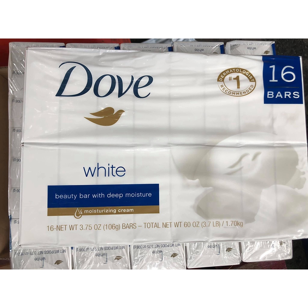 Xà bông cục Dove White 113g của Mỹ | Nguyên Hương Store