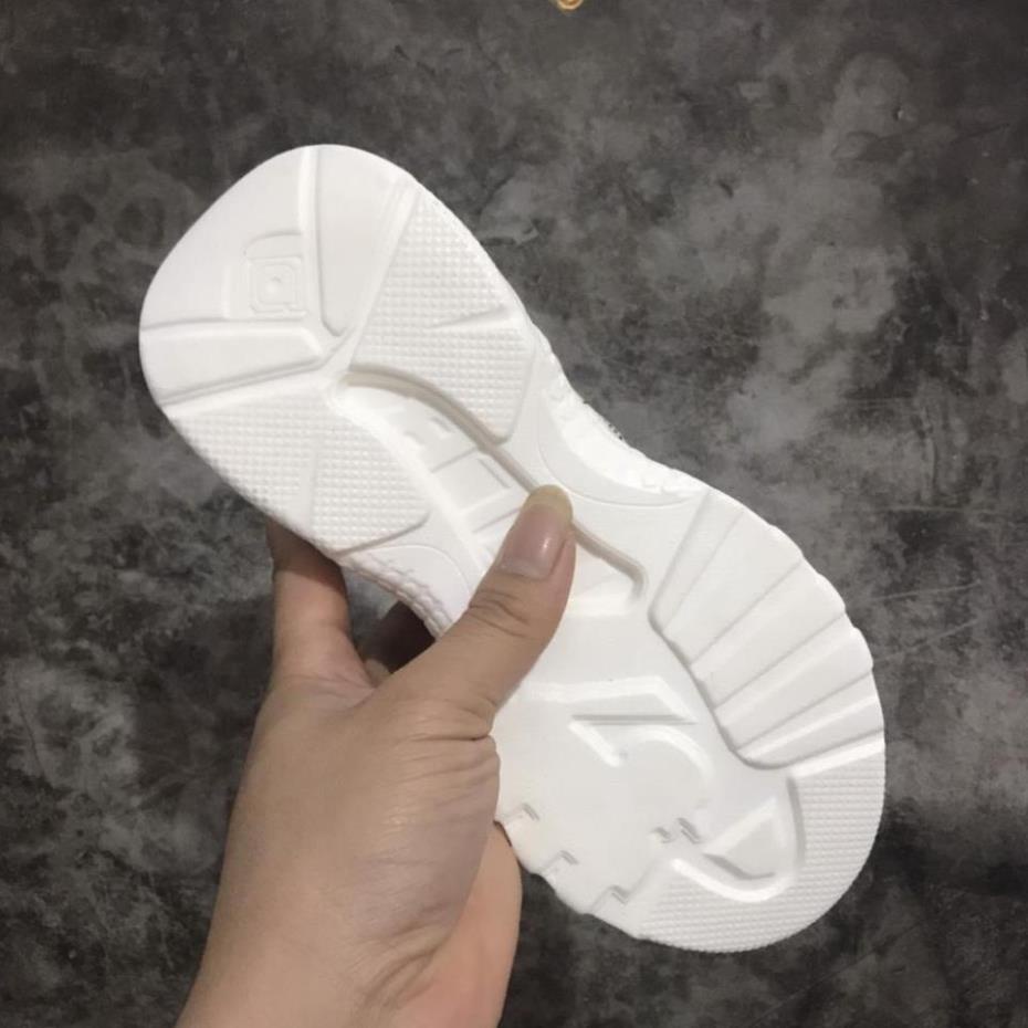 shopgiaykiencuongGiày thể thao MLB ny chữ vàng Hot trend nam nữ, Giày sneaker MLB ny độn đế tăng ch