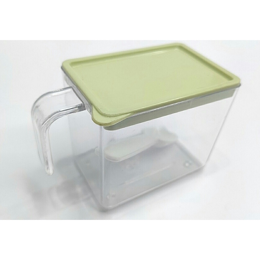 Bộ 4 Hũ Đựng Gia Vị Kèm Thìa Có Nắp Và Khay 2939