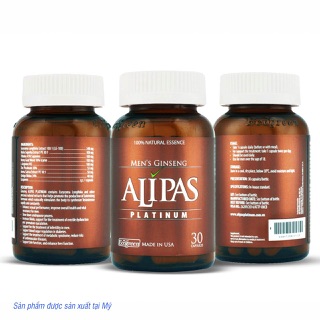 Sâm Alipas Platinum - Chai 30 viên