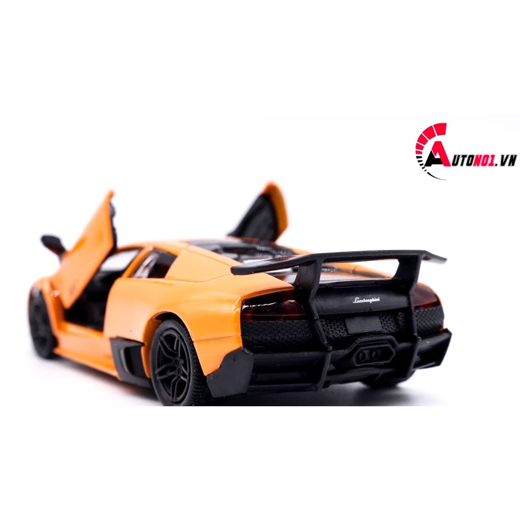 MÔ HÌNH XE LAMBORGHINI MURCIELAGO ORANGE 1:36 SCALE MODEL 7718