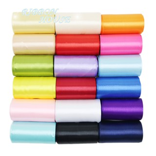 Cuộn dây ruy băng satin 5m 3" 75mm dành cho trang trí đám cưới Giáng Sinh 20m