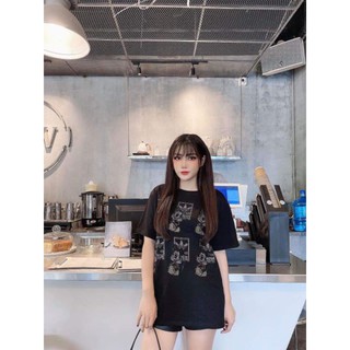 Áo phông đính đá full siêu hot