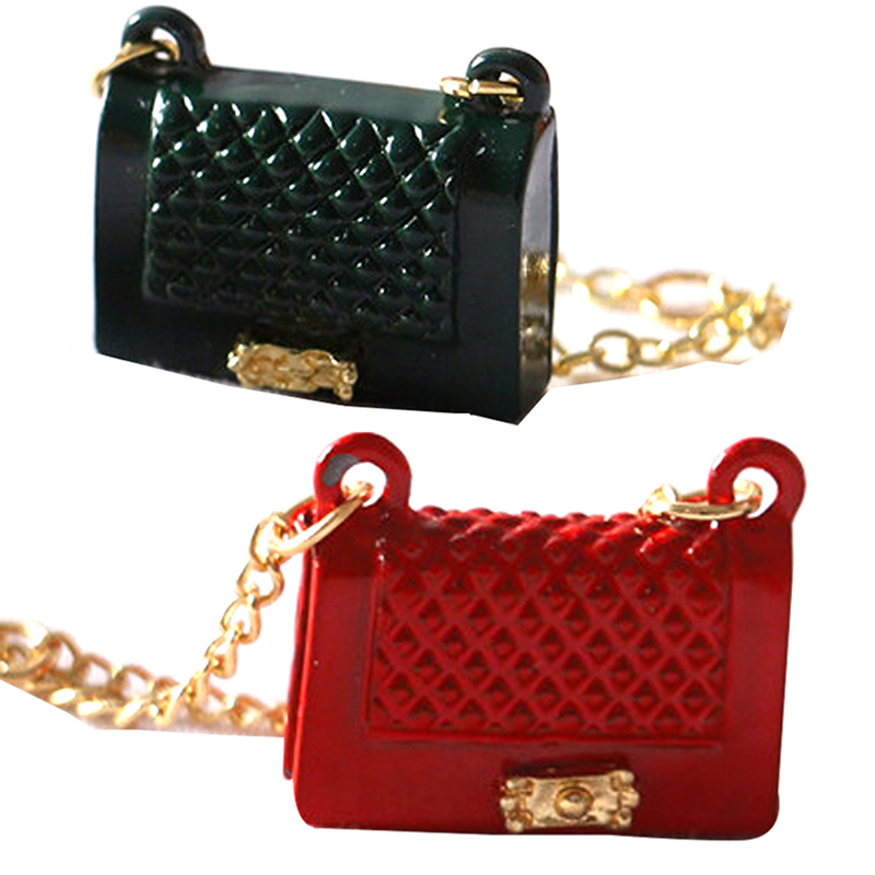 Mô Hình Túi Xách Mini Bằng Kim Loại Dùng Để Trang Trí Nhà Bú