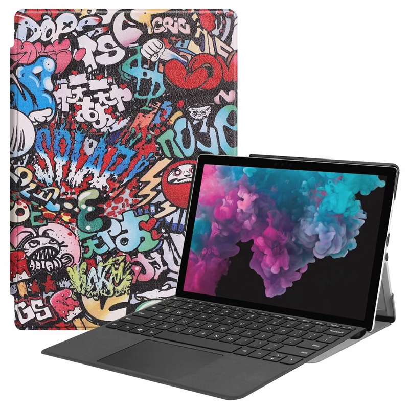 Bao da máy tính bảng PU cho Microsoft Surface Pro5 / Pro 6 / Pro 7 12.3&quot;