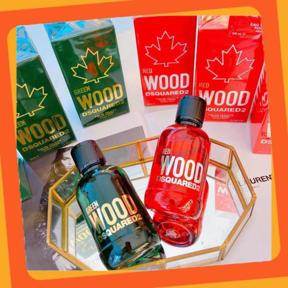 [𝐅𝐞𝐦𝐦𝐢𝐞💝] Mẫu Thử Nước Hoa Nam DSQUARED² Green Wood Pour Homme 🍓HOT🍓