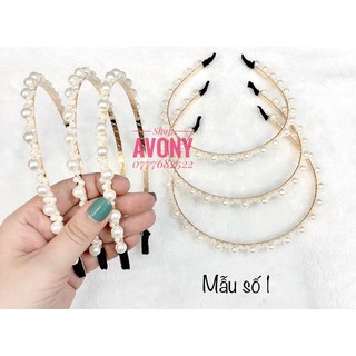 cài tóc - bờm tóc đính ngọc nhiều mẫu