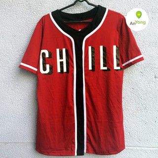 Áo thun bóng chày CHILL