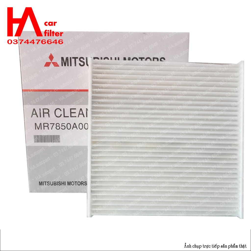 Lọc gió điều hòa Mitsubishi Mirage, Mitsubishi Attrage, Mitsubishi Xpander mã 7850A002