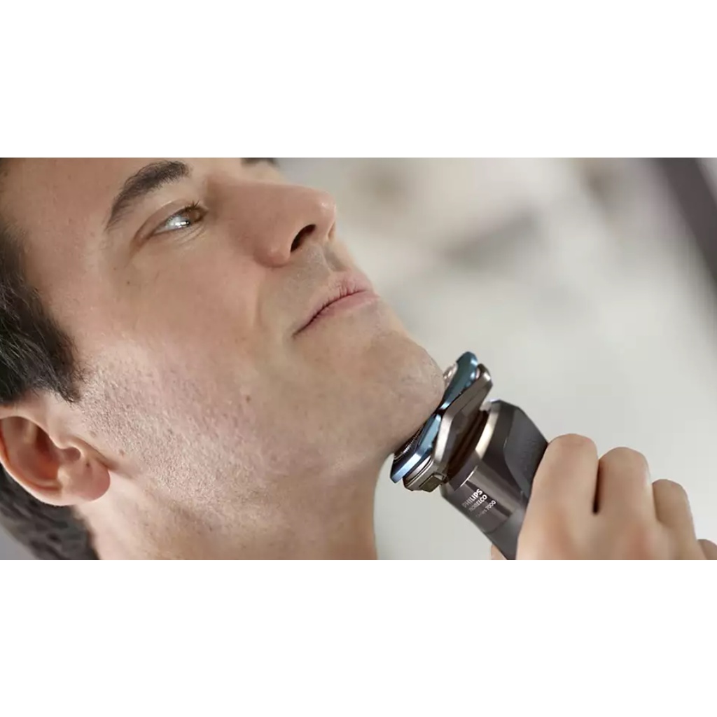 Máy cạo râu điện Philips Norelco Shaver 7500 Model S7783/84, Ướt & khô, Cốc sạc, rửa