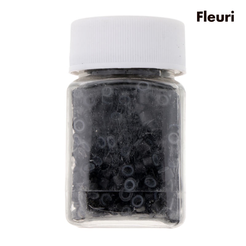 Bộ 500 Hạt Xỏ 3mm Dùng Nối Tóc Chuyên Dụng