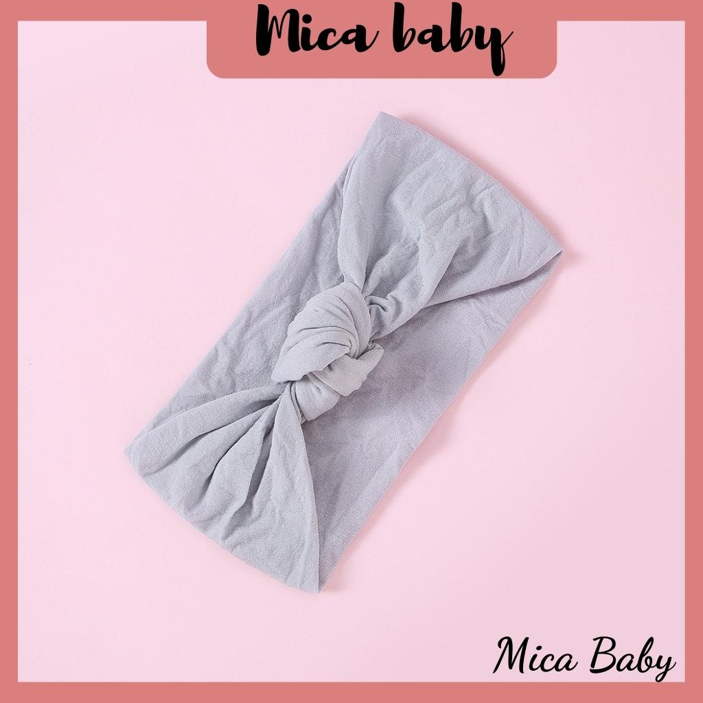 Băng đô thắt nút đáng yêu cho bé Mica baby BD20