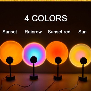 Đèn hoàng hôn 𝗦𝗜𝗘̂𝗨 𝗛𝗢́𝗧 𝗧𝗜𝗞𝗧𝗢𝗞 có mika chuyển đổi 4 màu,đèn led trang trí chụp ảnh quay video livestream rất đẹp