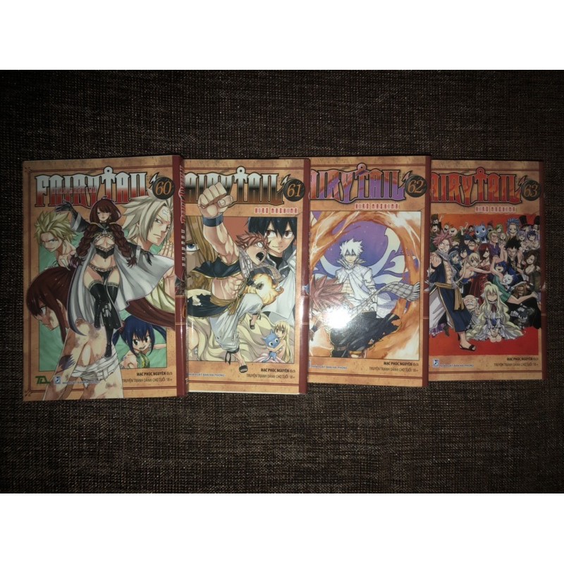 Fairy Tail 55-59; 58-63; 60-63