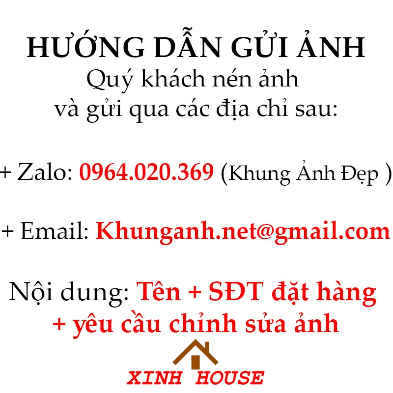 Bộ Khung Ảnh Treo Tường Phòng Khách Chung Cư KA905 - Bảo Hành Gãy, Vỡ - Hỗ Trợ In Hình