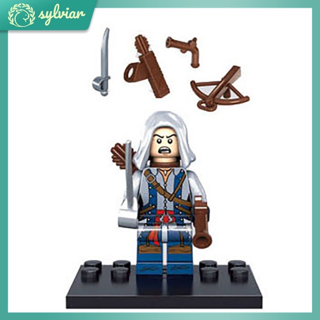 Đồ chơi trẻ em Lắp Ráp Lego Mô Hình Assassin Creed Series Kenway Firenze Có Thể Xoay Được