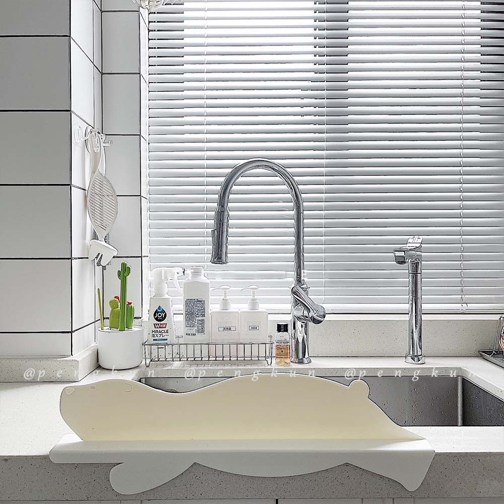 Tấm chắn nước bồn rửa chén - bát gắn bồn rửa chén tiện dụng -Tấm chắn bếp - Thanh chắn nước silicone mẫu mới siêu xinh