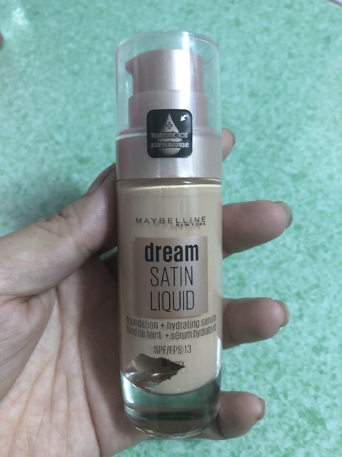 #Kem nền Maybelline Dream Satin Liquid Foundation w/ Hydrating Serum 30mL | BigBuy360 - bigbuy360.vn