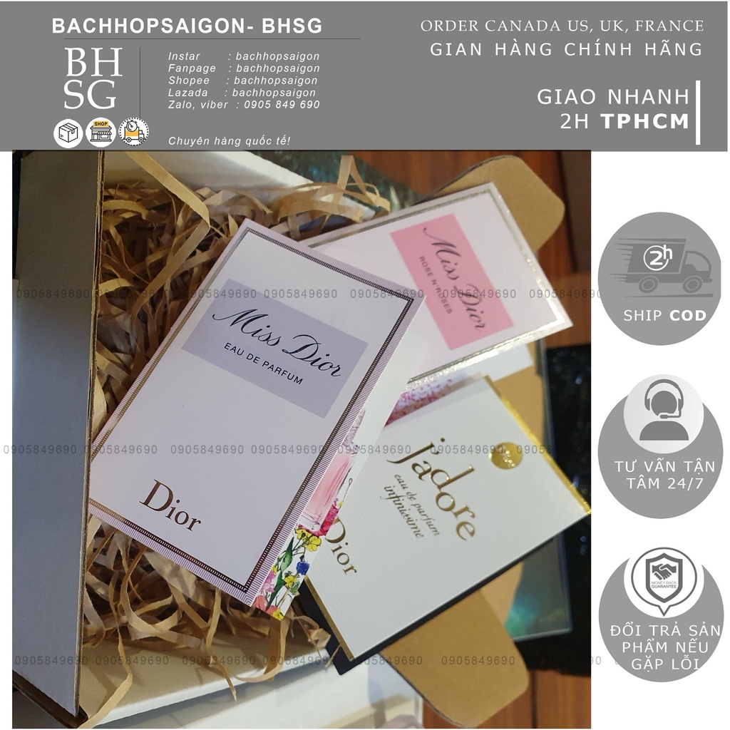Nước hoa nữ miss dior  eau de parfume1.5ml_ travel