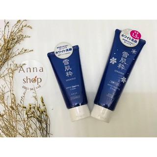 Sữa rửa mặt trắng da Kose Sekkisui White Washing Cream