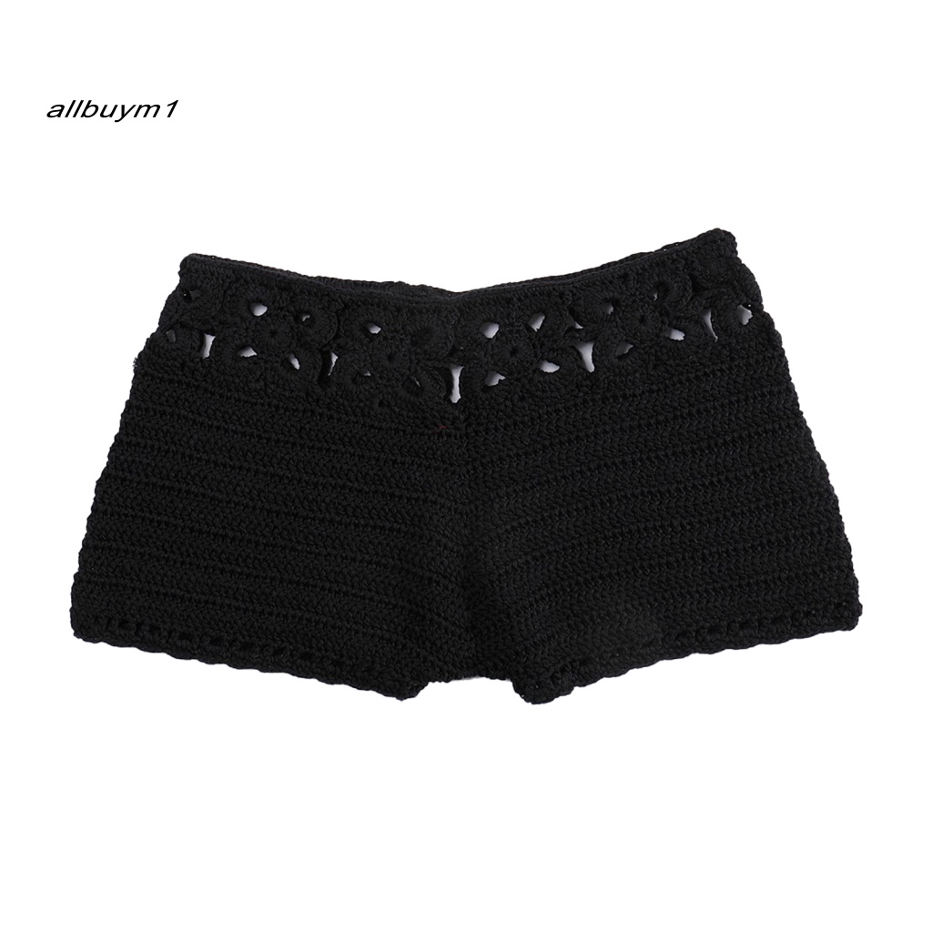 Quần Short Dệt Kim Siêu Nhẹ Thời Trang Đi Biển Mùa Hè Cho Nữ