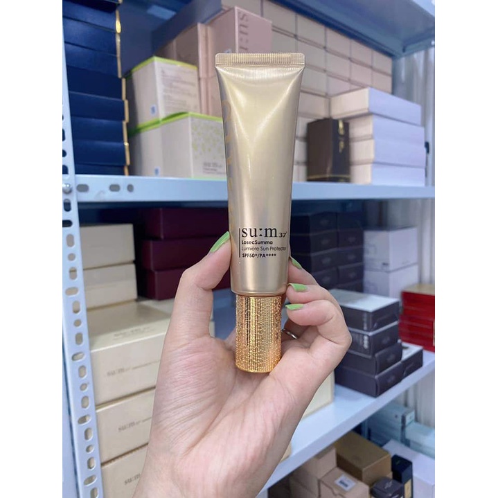 Combo 10 gói kem chống nắng sum losec Lumiere Sun Protector