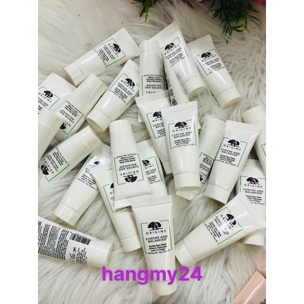 Sữa rửa mặt sáng da Origins Check & Balances™ 15ml-30ml