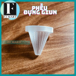 Phễu Nhựa Đựng Giun, Trùn Chỉ(gồm hít kính)