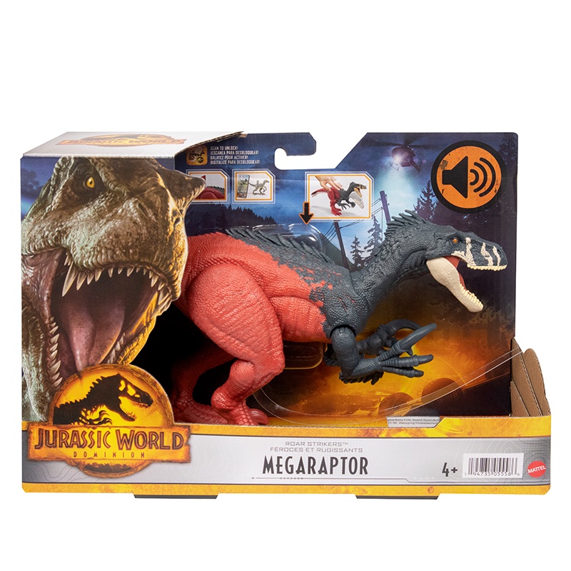 Đồ Chơi JURASSIC WORLD MATTEL Khủng Long Megaraptor Có Âm Thanh HGP79/HDX17