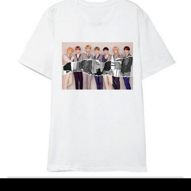 Áo bts ảnh nhóm