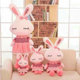 Thỏ Bông Mặc Váy🔥Freeship🔥Thỏ bông mặc váy cute size lớn và mini