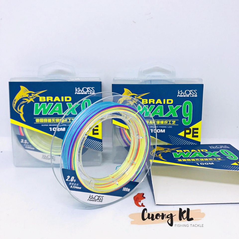 Dù 5 màu braid wax X9