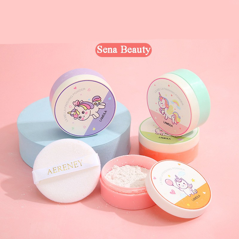 Phấn Phủ Kiềm Dầu Dạng Bột Lameila Angel Horse Setting Powder