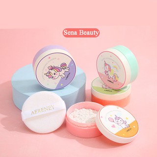 Phấn phủ kiềm dầu dạng bột Lameila Angel Horse Setting Powder Sena Beauty